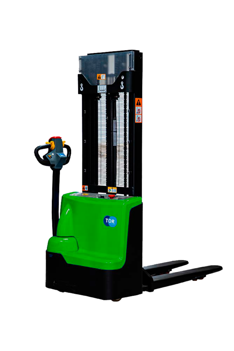 Штабелер самоходный 1,5 т 3,3 м TOR WS15H-3300SC PRO Li-ion 24/100 В/Ач контр. скорости подъема