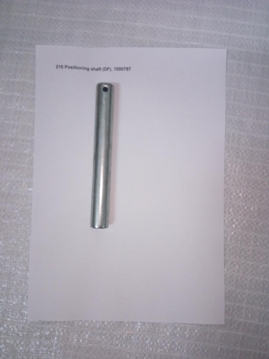 215 Ось рамы роликов 20х152 для тележек гидравлических DF (Positioning shaft)